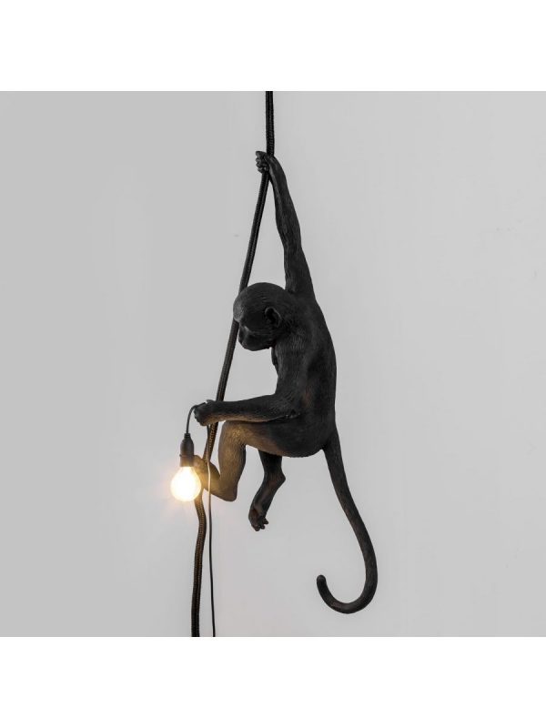 LIGHTING - Monkey Lamp Ceiling Black